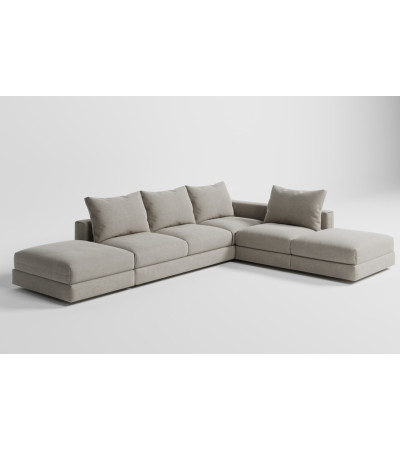 Corner sofa with chaiselong Zen