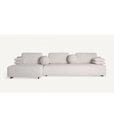 Sofa with chaiselongue Trau