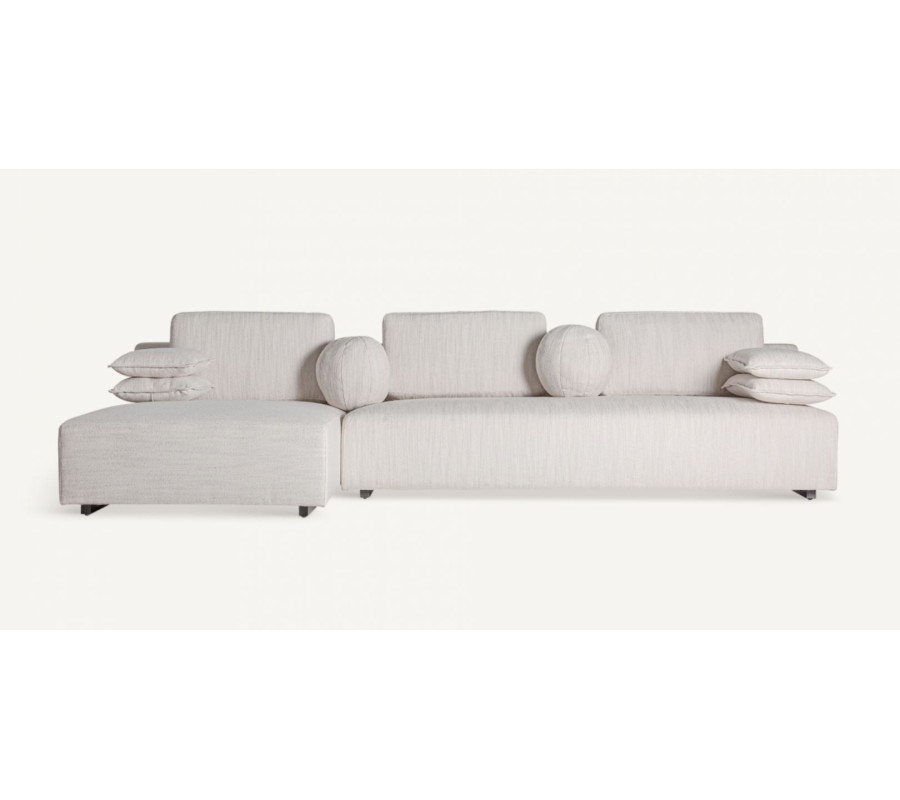 Sofa with chaiselongue Trau