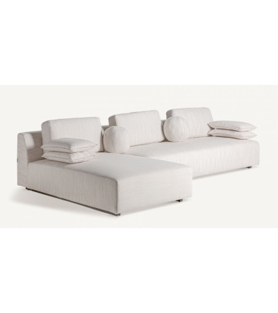 Sofa with chaiselongue Trau