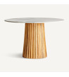 Round dining table Plié I