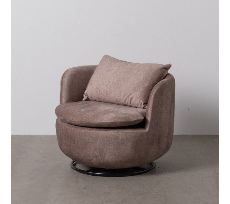 Swivel armchair Lola