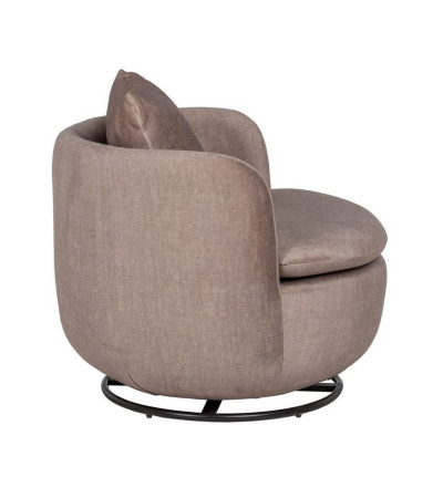 Swivel armchair Lola