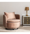 Swivel armchair Lola