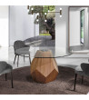 Round Dining table Boulder