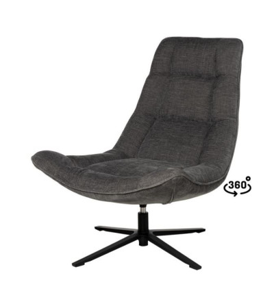 Swivel armchair Parme