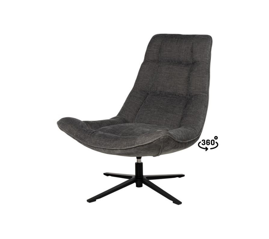 Swivel armchair Parme