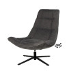 Swivel armchair Parme