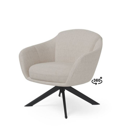 Swivel armchair Limas