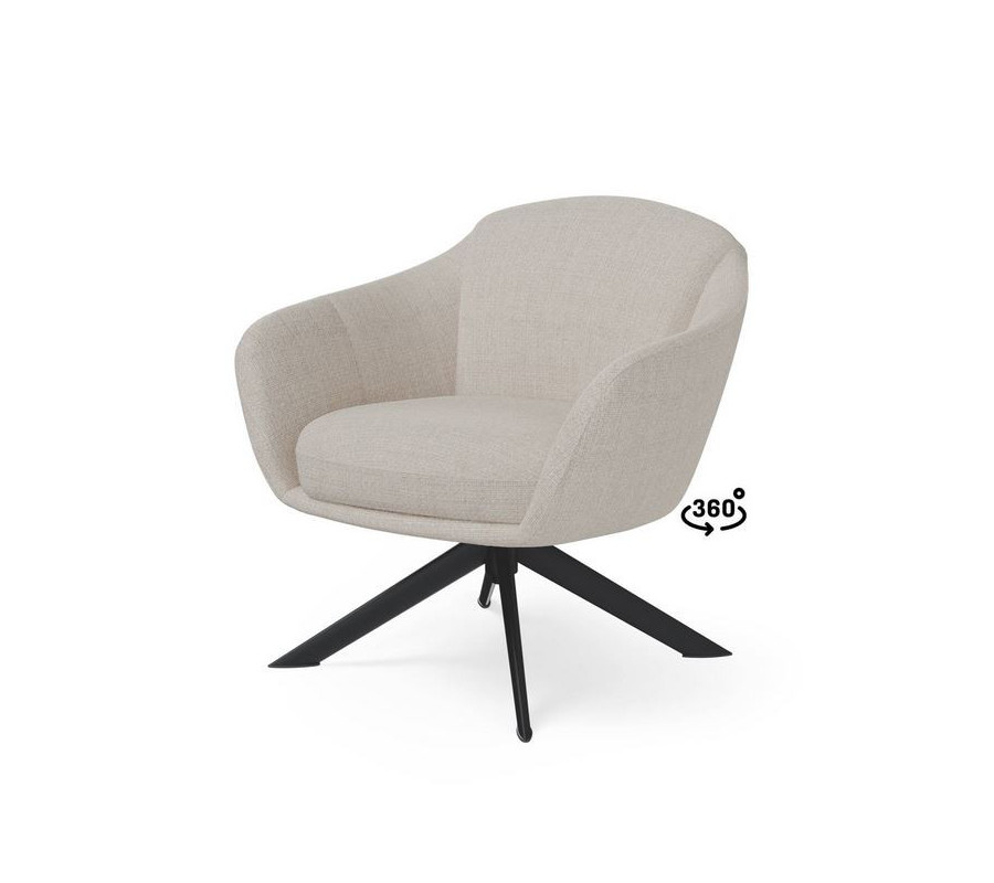 Swivel armchair Limas