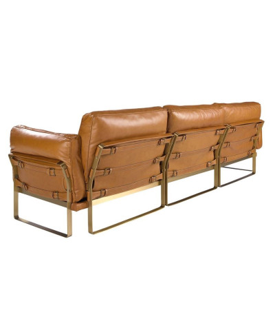 Sofá com chaiselongue Brown