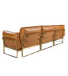 Sofa Brown with chaiselongue