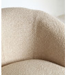 Bouclé private armchair