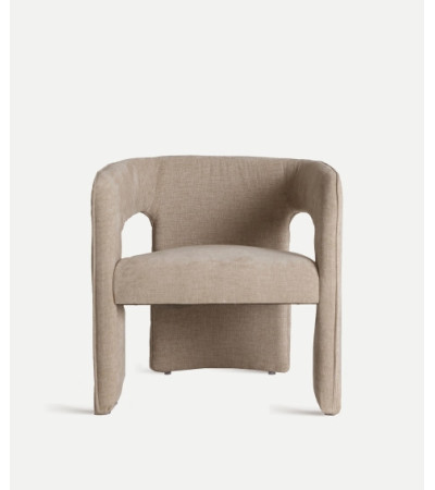 Bouclé private armchair