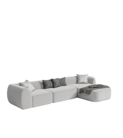 Lux w/ chaiselong Sofa